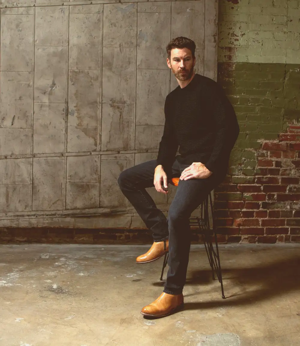 Low-Top Leather Heritage Ankle Boots