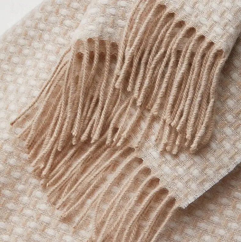 100% Wool Rectangle Scarf