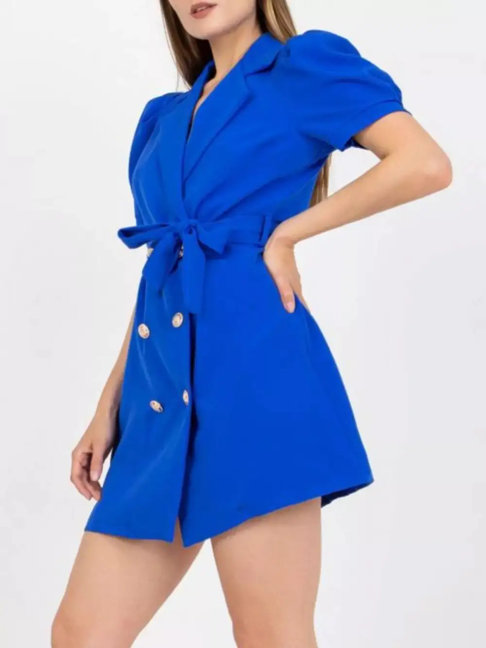Soft Touch Tie Waist Mini Dress
