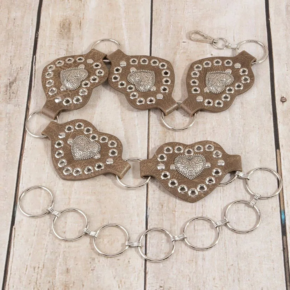 Concho Chain Waist Belt