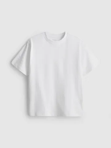7-15yrs | Cotton Blend Textured T-Shirt