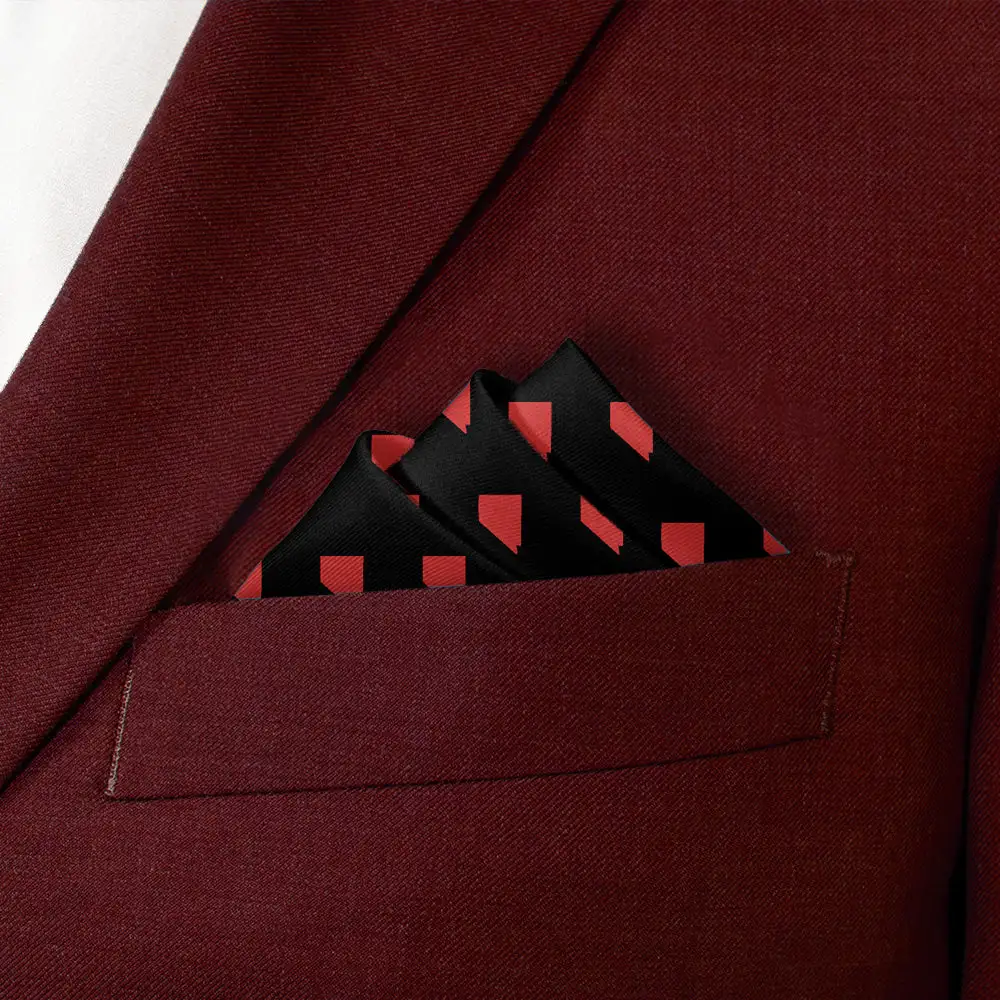 Neat Subtle Suit Pocket Square