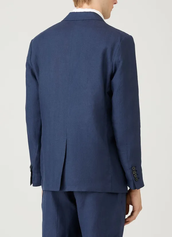 Unstructured Summer Linen Blazer