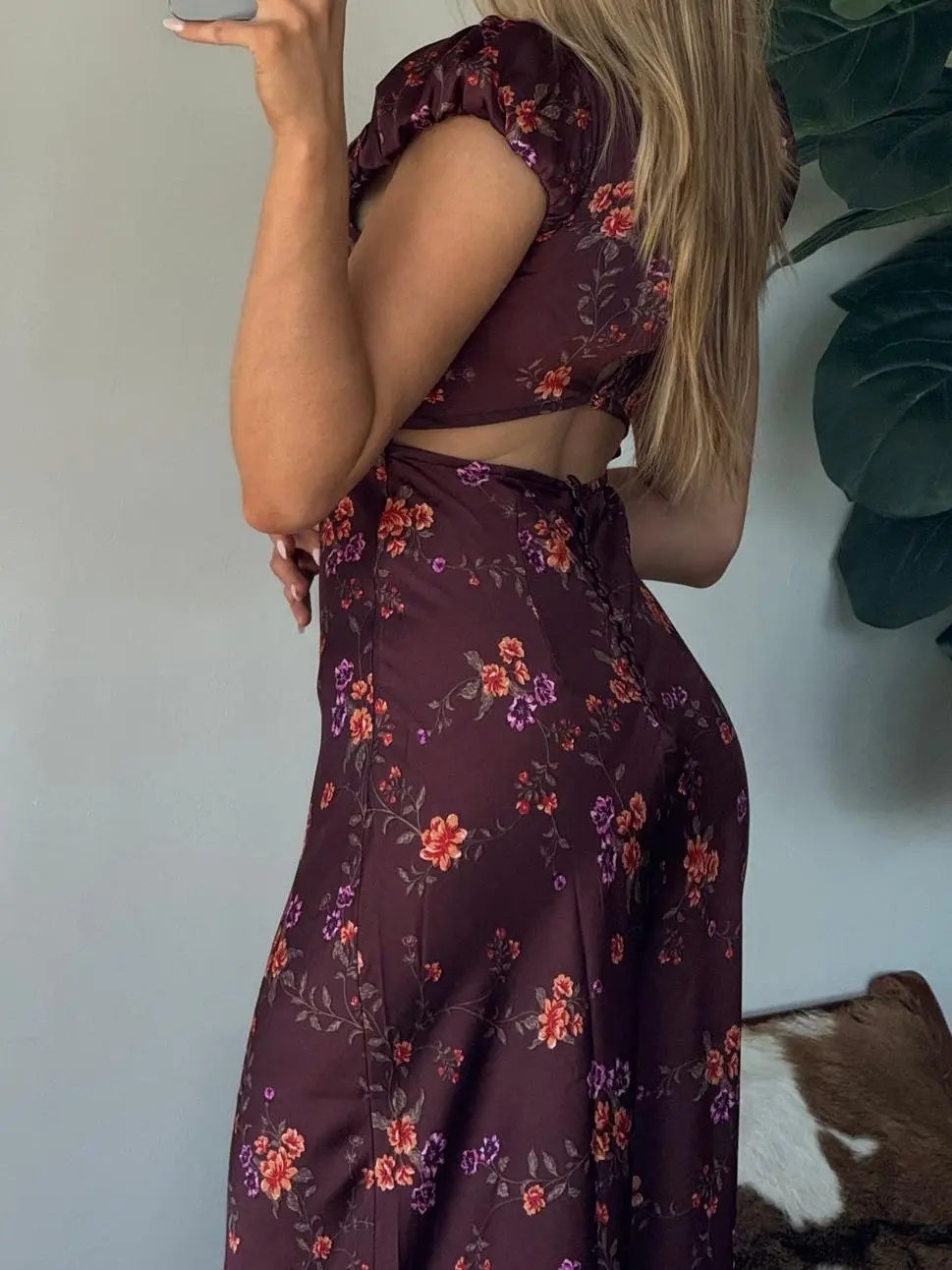 Free People Butterfly Babe Midi Dress