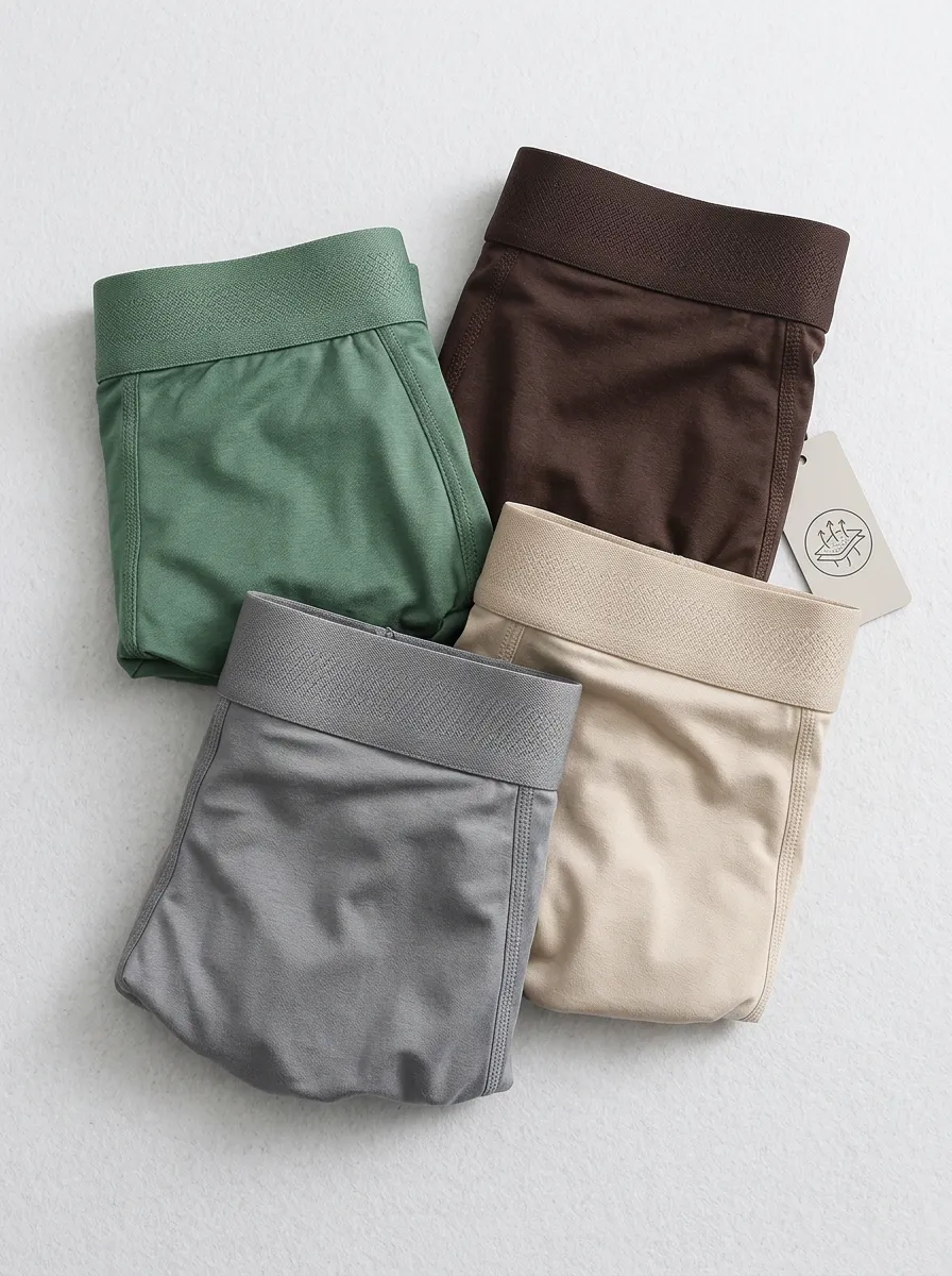 Soft Soft Waist Four Pack Briefs