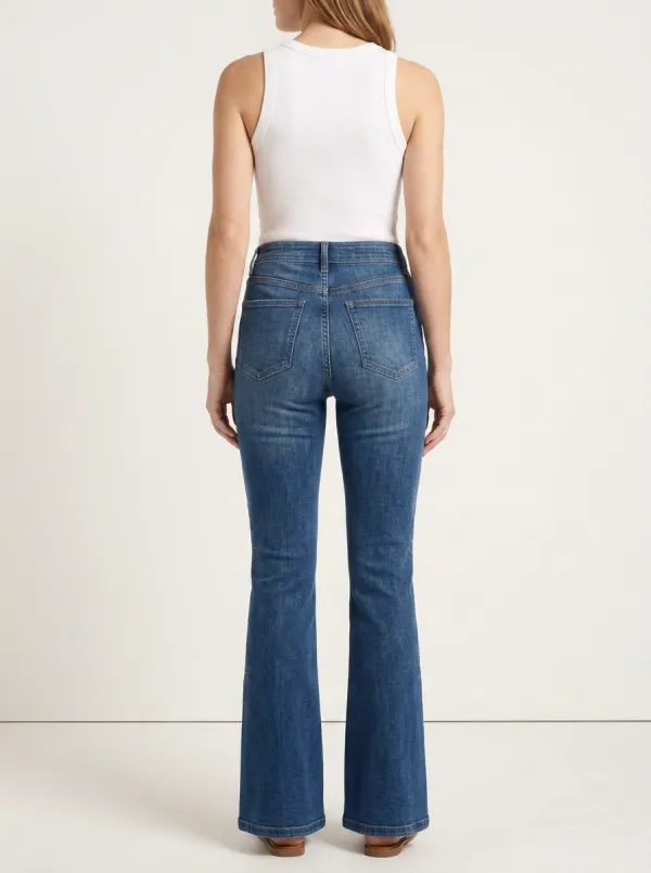 Women's High Waist Casual Denim Jeans