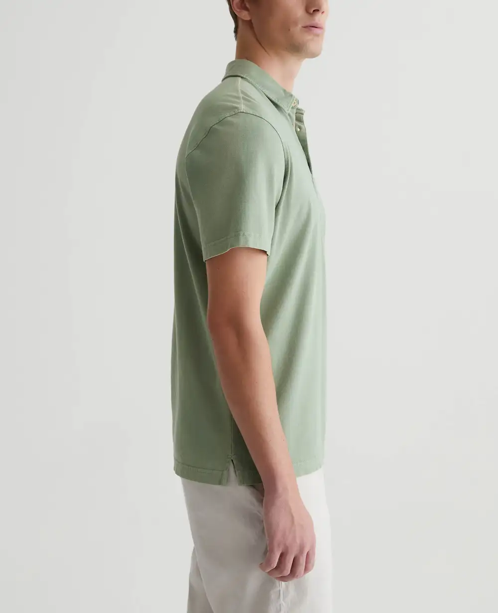 Men's Cotton Jersey Short Sleeve Polo Shirt