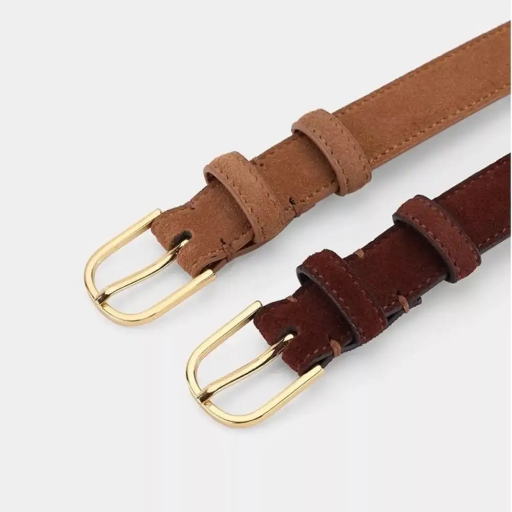 Everyday Adjustable Golden Buckle Belt