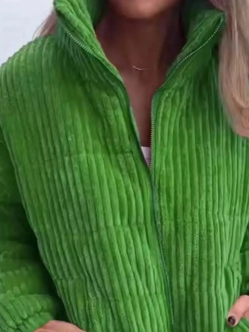 Full Size Zip Up Turtleneck