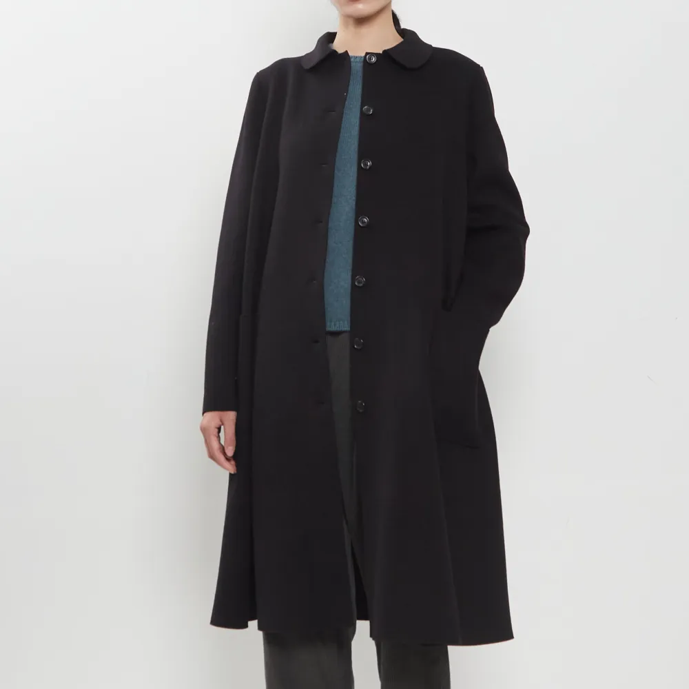 Women's Rounded Cashmere Oversized Coat