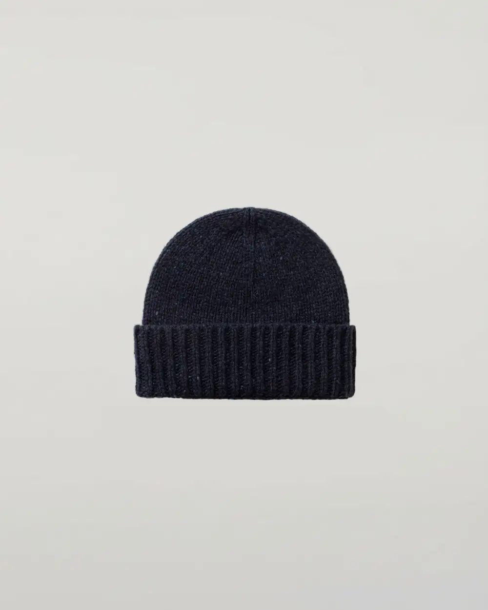 Women's Contrast Donegal Cashmere Beanie