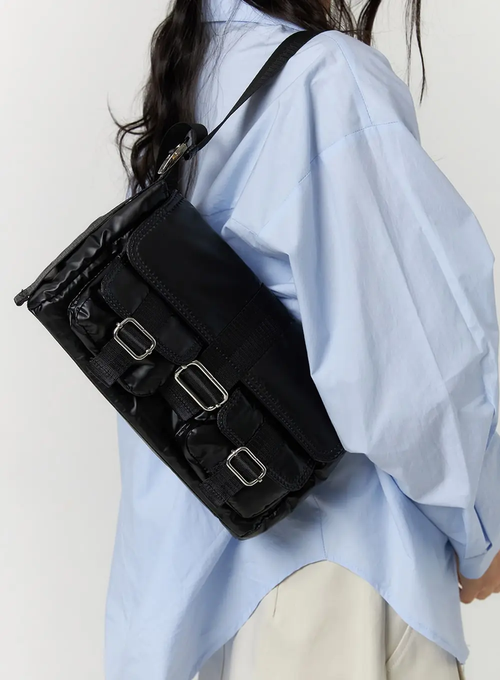 Buckle Shoulder Bag