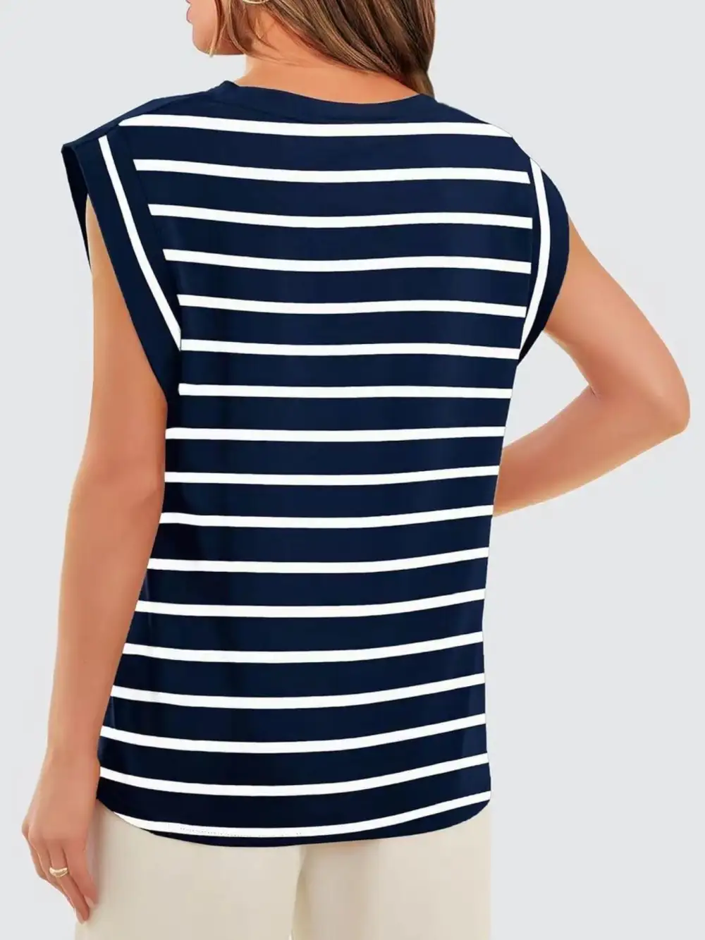 Casual Round Neck Tank