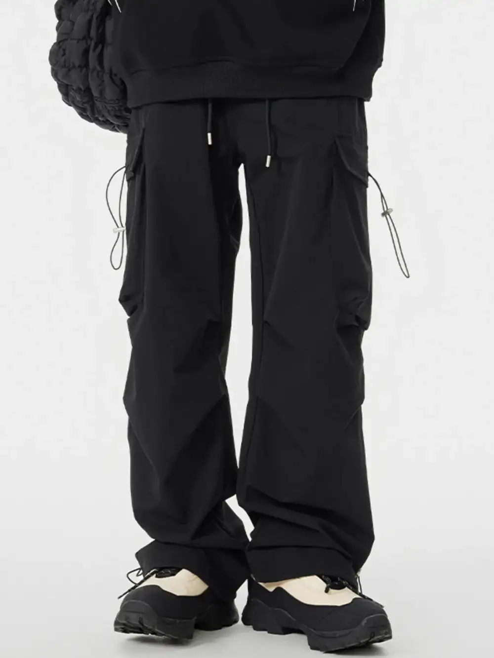Pocketed Loose Fit Cargo Pants