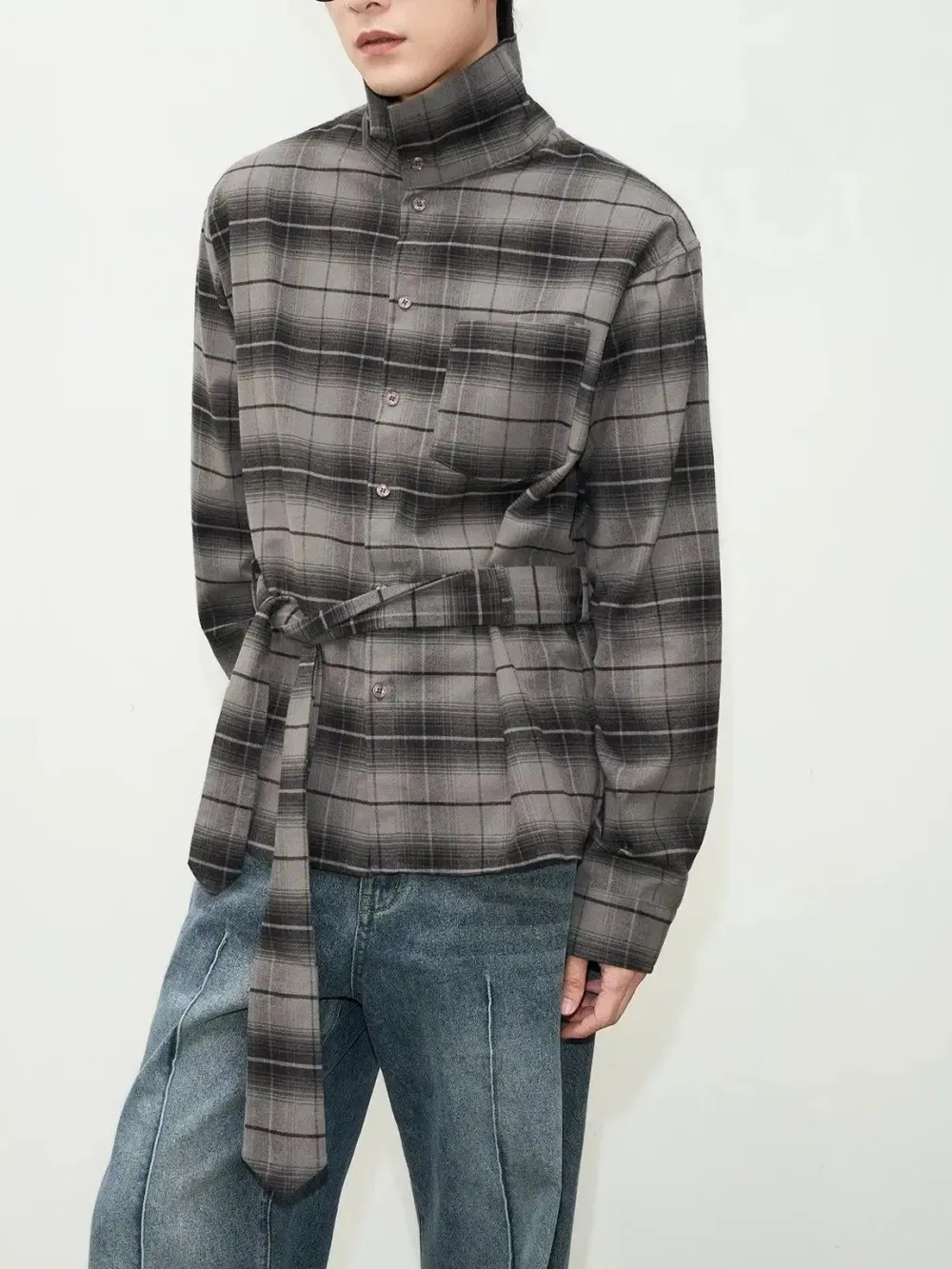 Plaid Long Sleeve Shirt