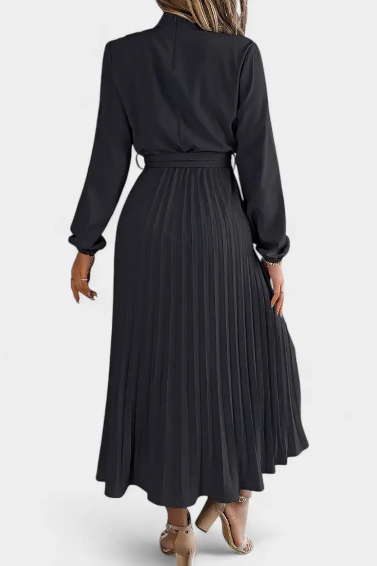 Pleated Casual Dress