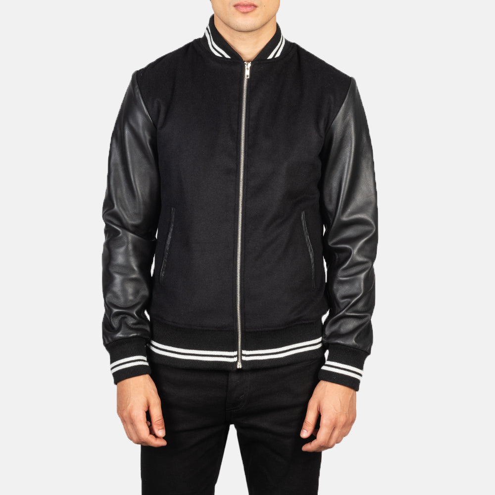 Men's Structured Varsity Jacket