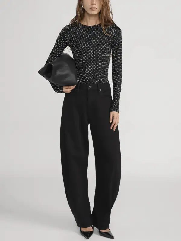 Jersey Knit Blouse