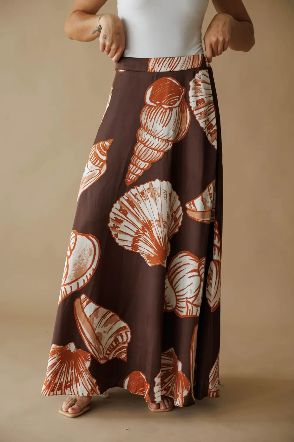 Satin Maxi Skirt
