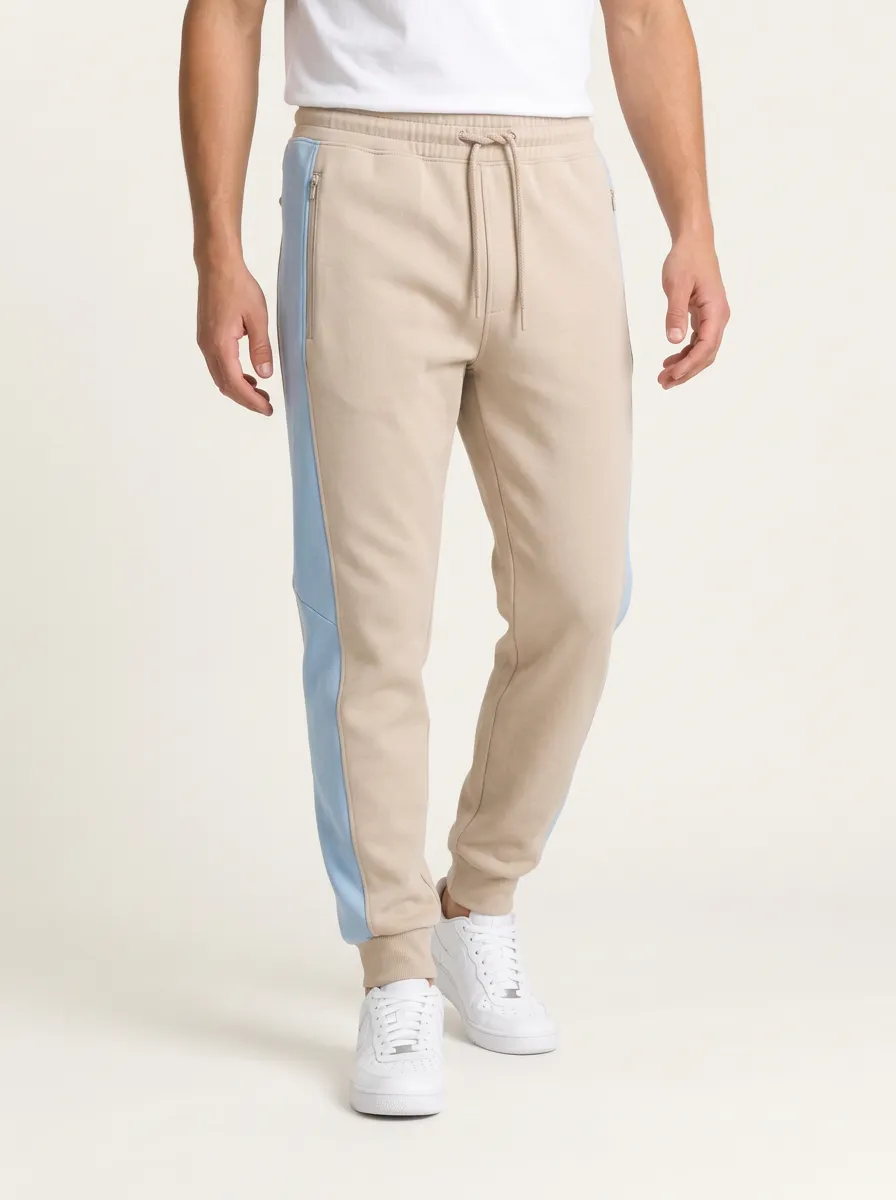 Unisex Relaxed Side Stripe Athletic Style Sweatpants
