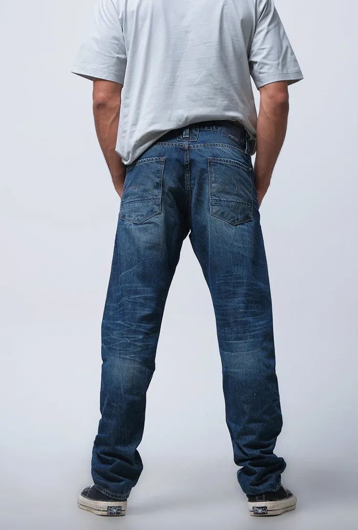 Men's Minimal Slim Fit Denim Pants