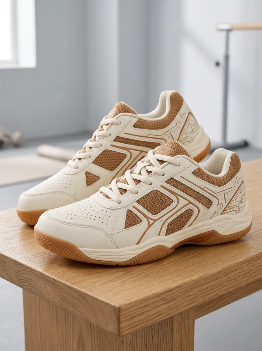 Women's Pulse Geometric Pattern Printed Athletic Sneakers