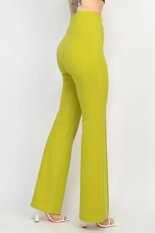 Chic High Rise Flared Pants