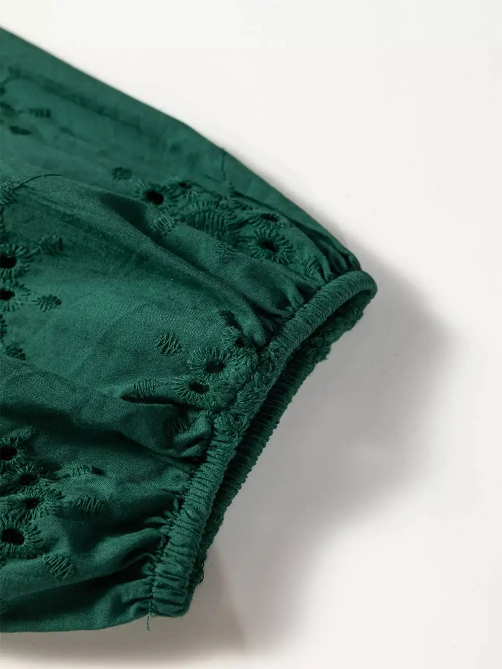 Finish Embroidered Eyelet Mini Dress