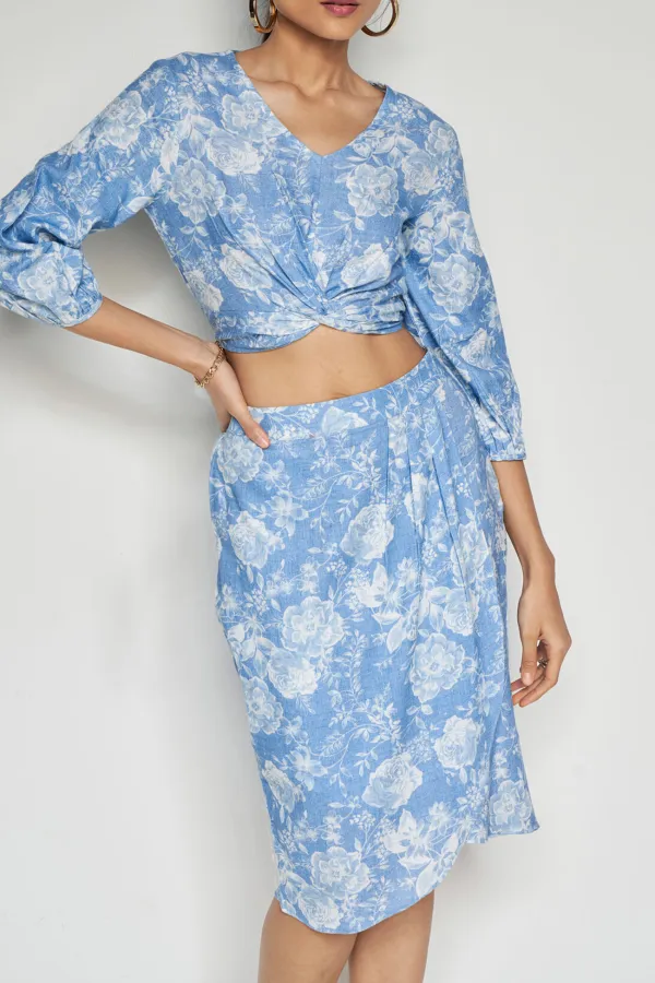 Indigo Casual Style Skies Set