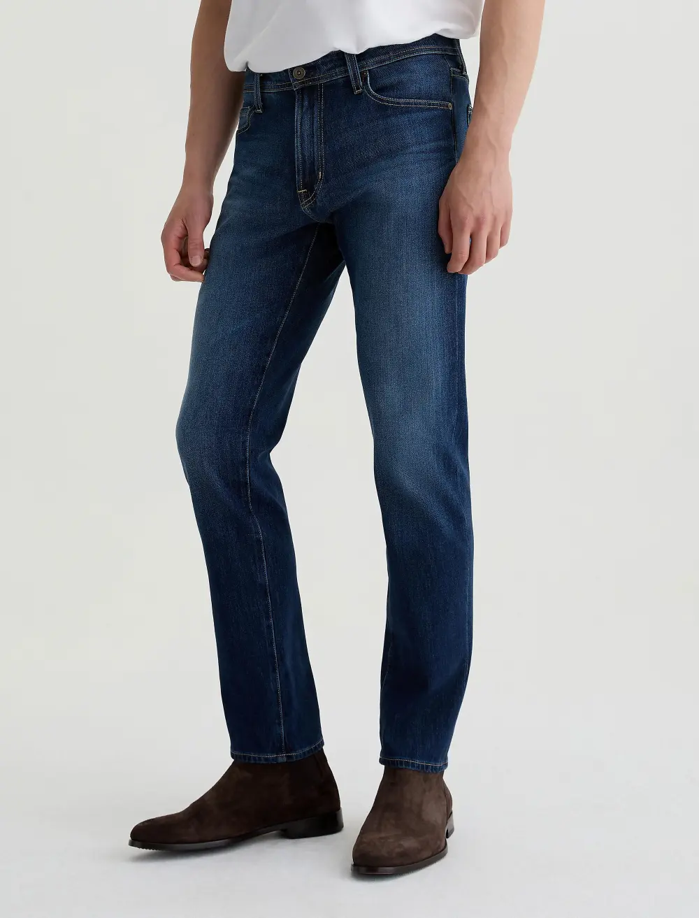 Men's Modern Slim Mid Rise Flexible Jeans