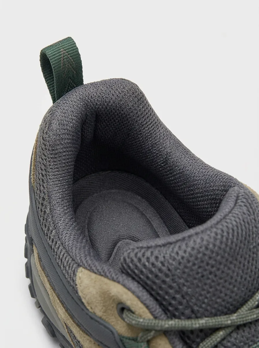 Men's Trail Comfort Suede Mesh Outdoor Work Shoes