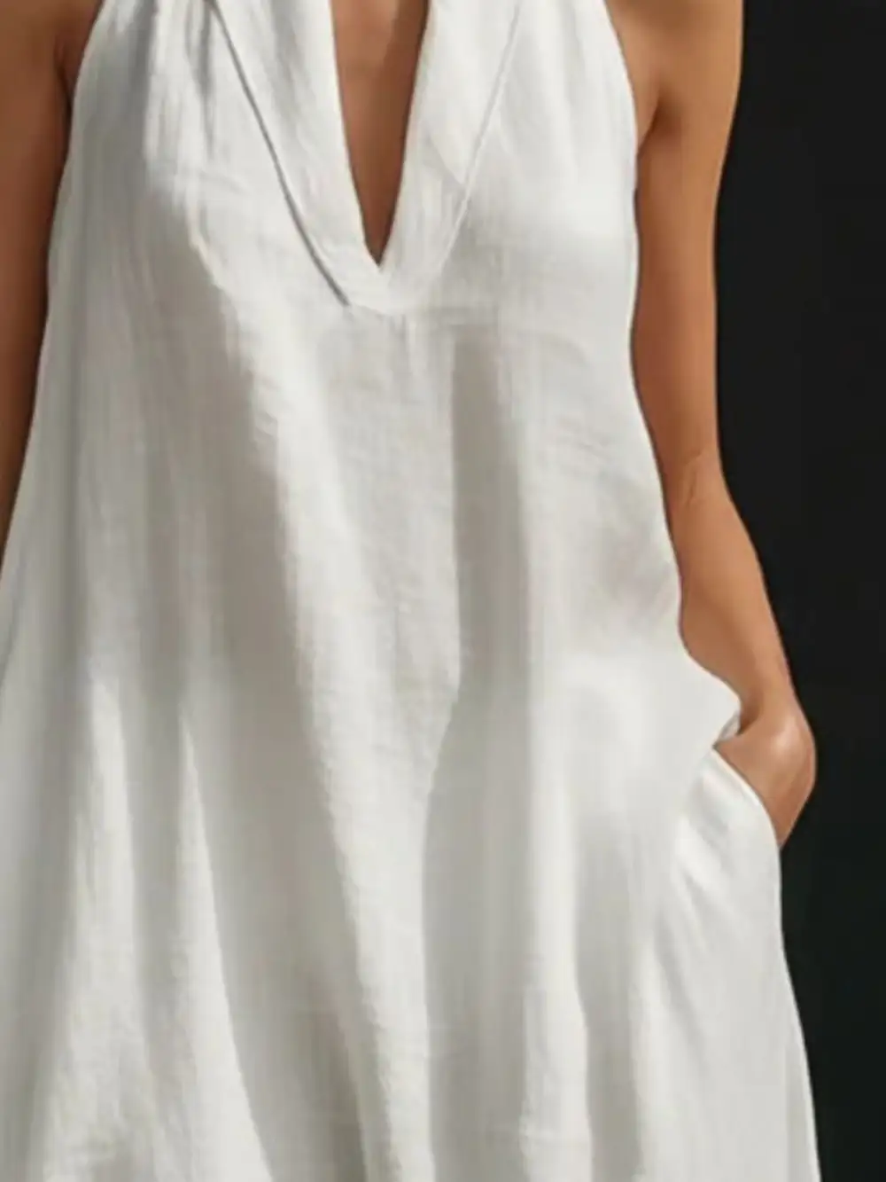 Modern Halter Maxi Dress