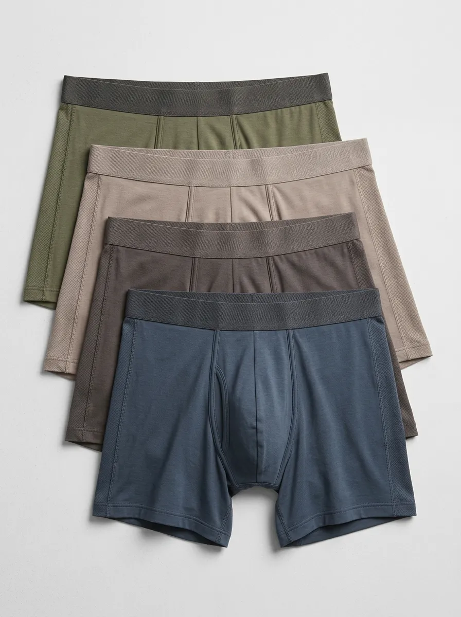 Soft Smooth Fit Four Pack Briefs