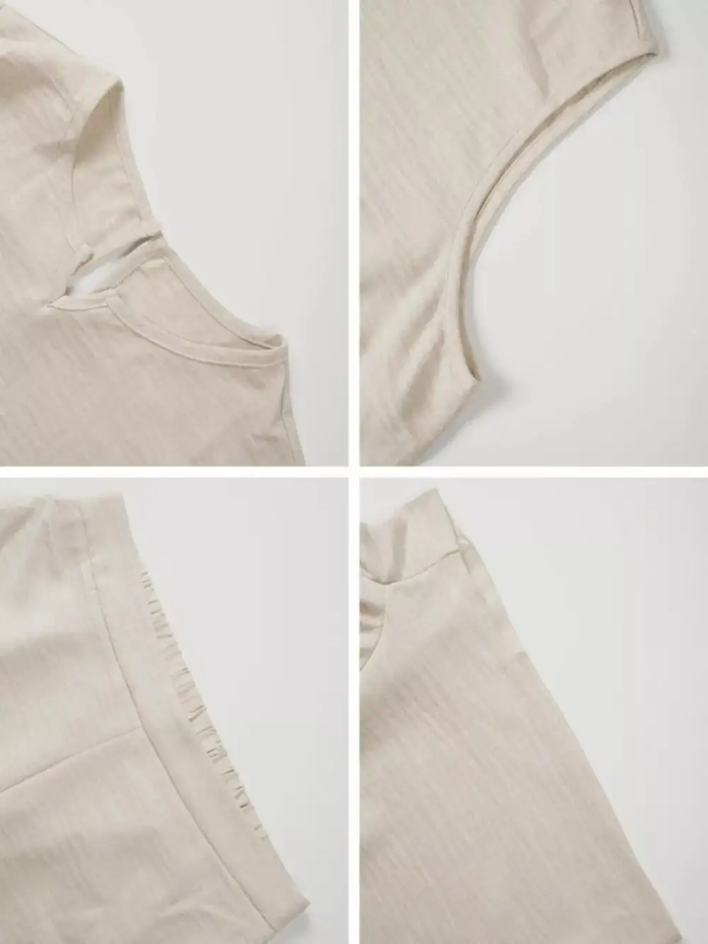 Sleeveless Top and Shorts Casual Set