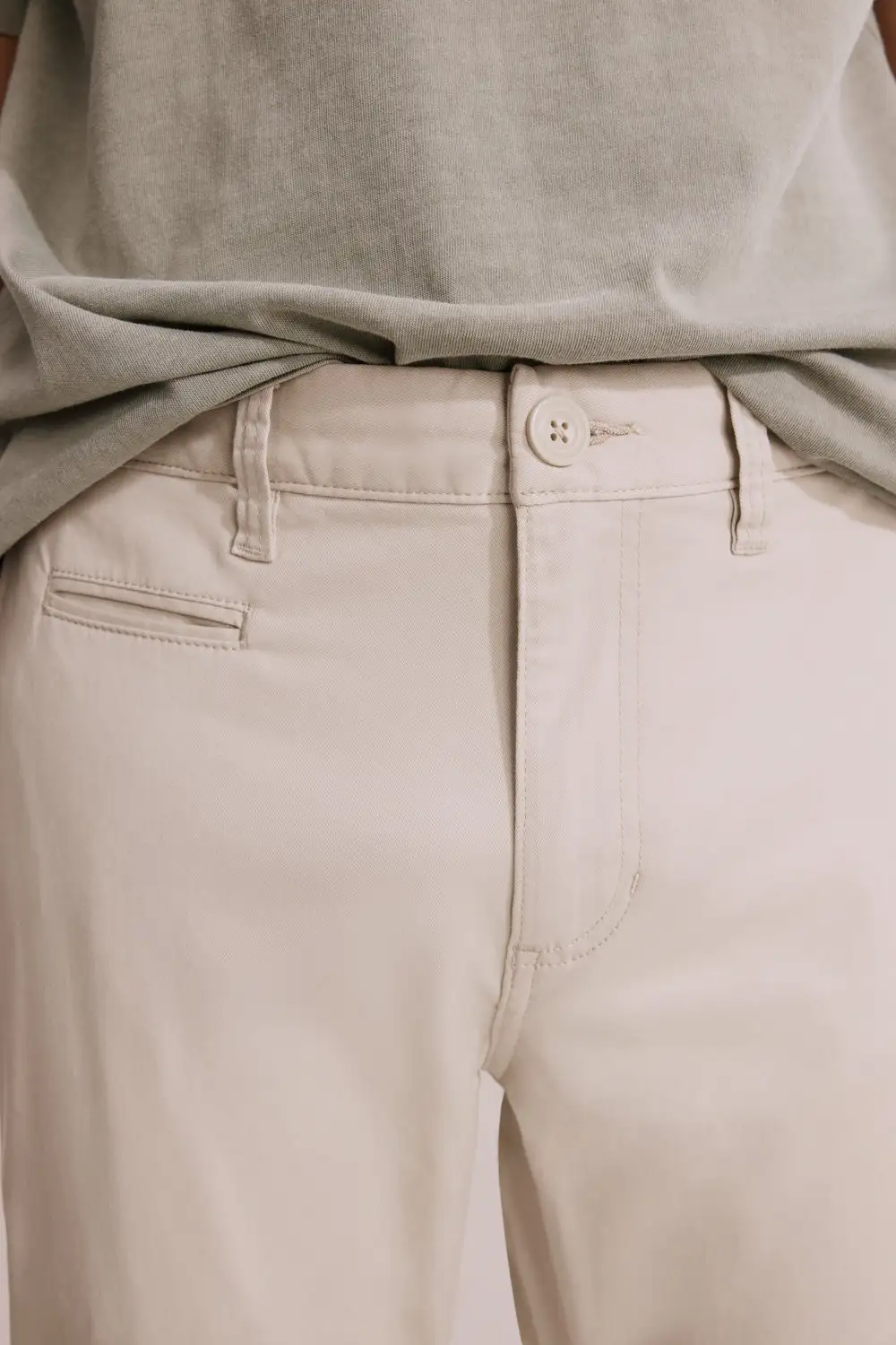 Men's Detailed Slim Fit Stretch Pants