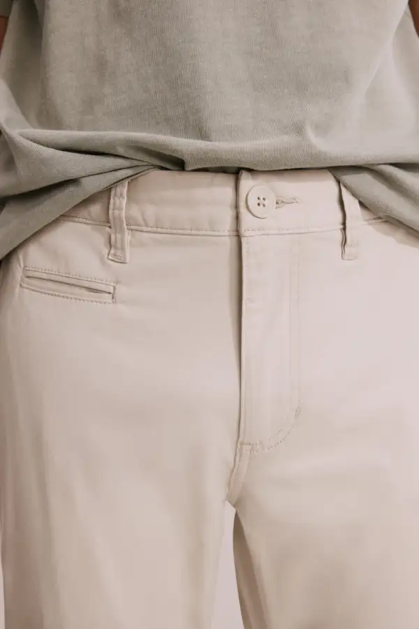Men's Detailed Slim Fit Stretch Pants
