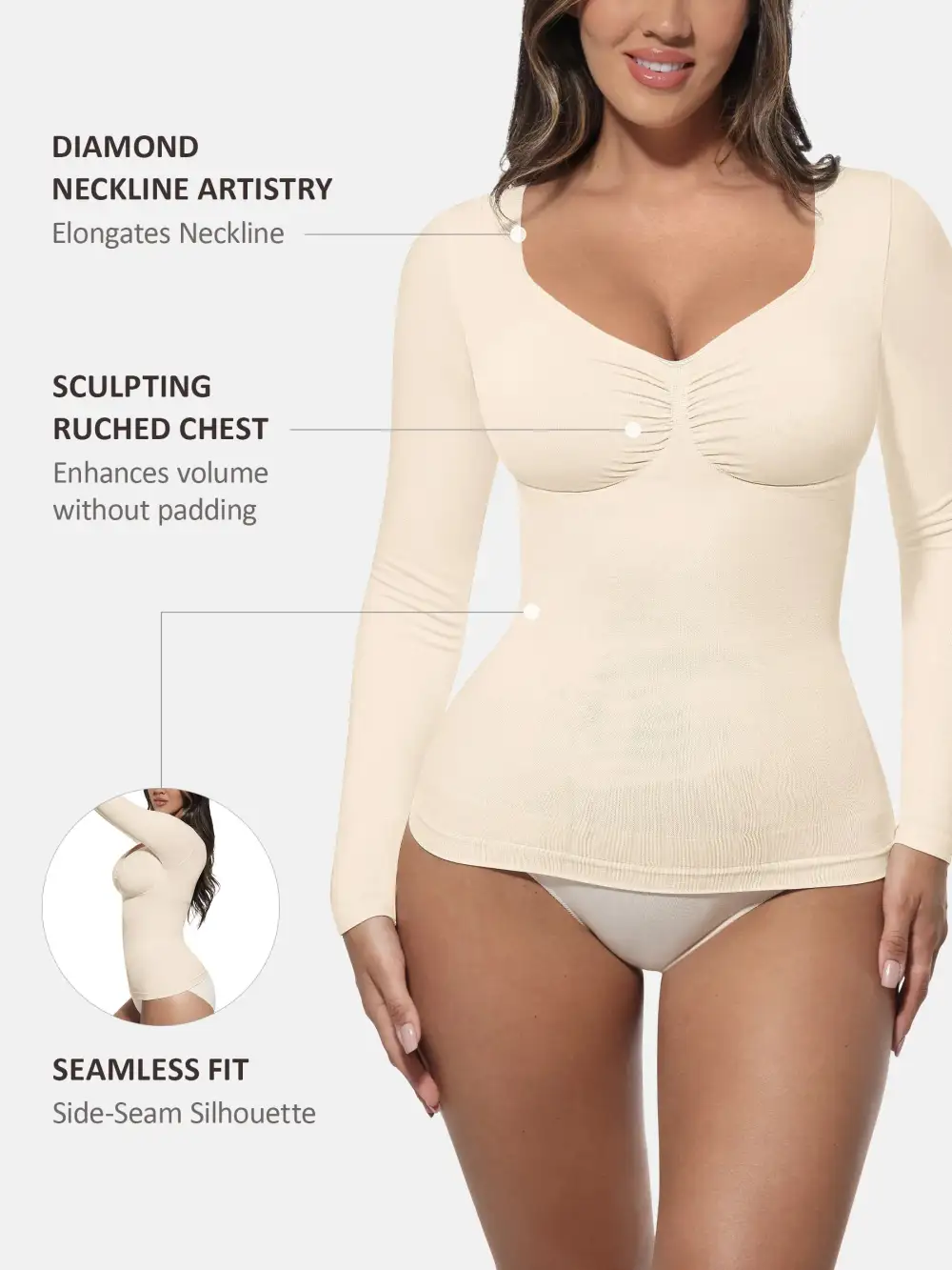 Smooth Support Shaping Bodysuit