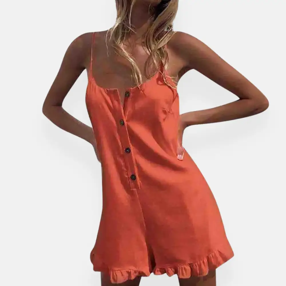 Tapered Easy Fit One Piece Jumpsuit