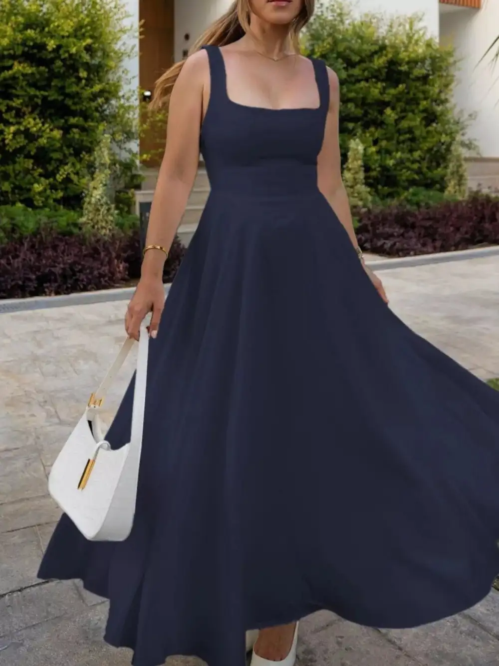 Soft Touch Square Neck Dress