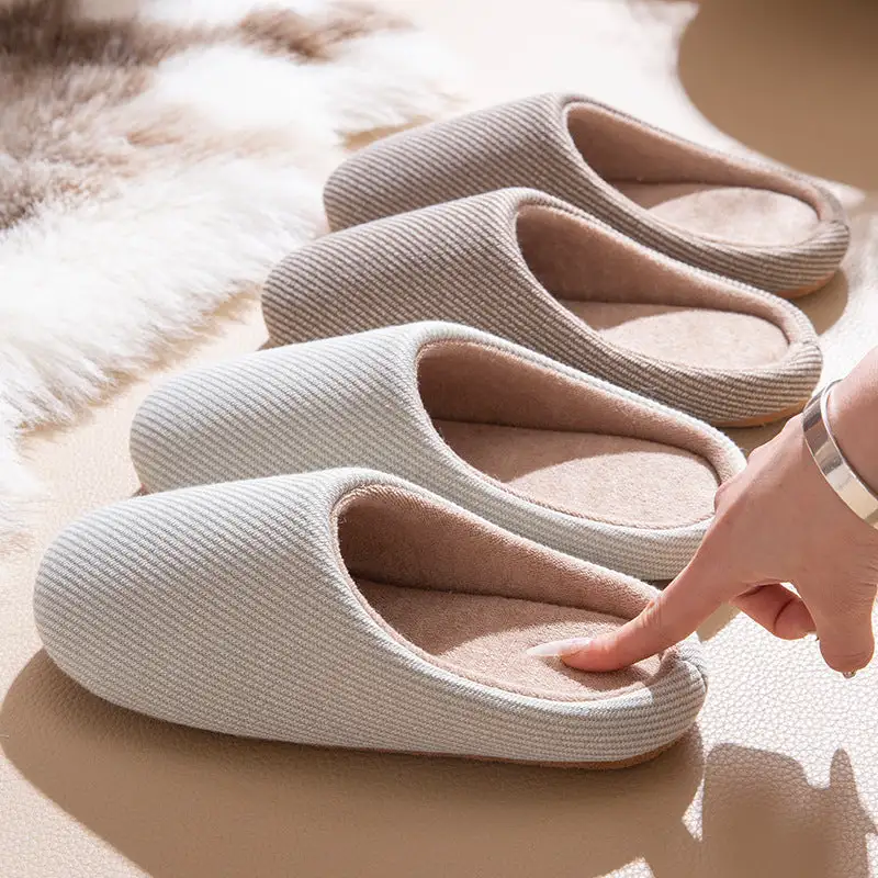 Clean Soft Lined Home Slippers