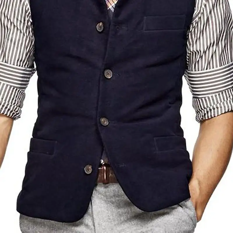 Band Collar Utility Vest