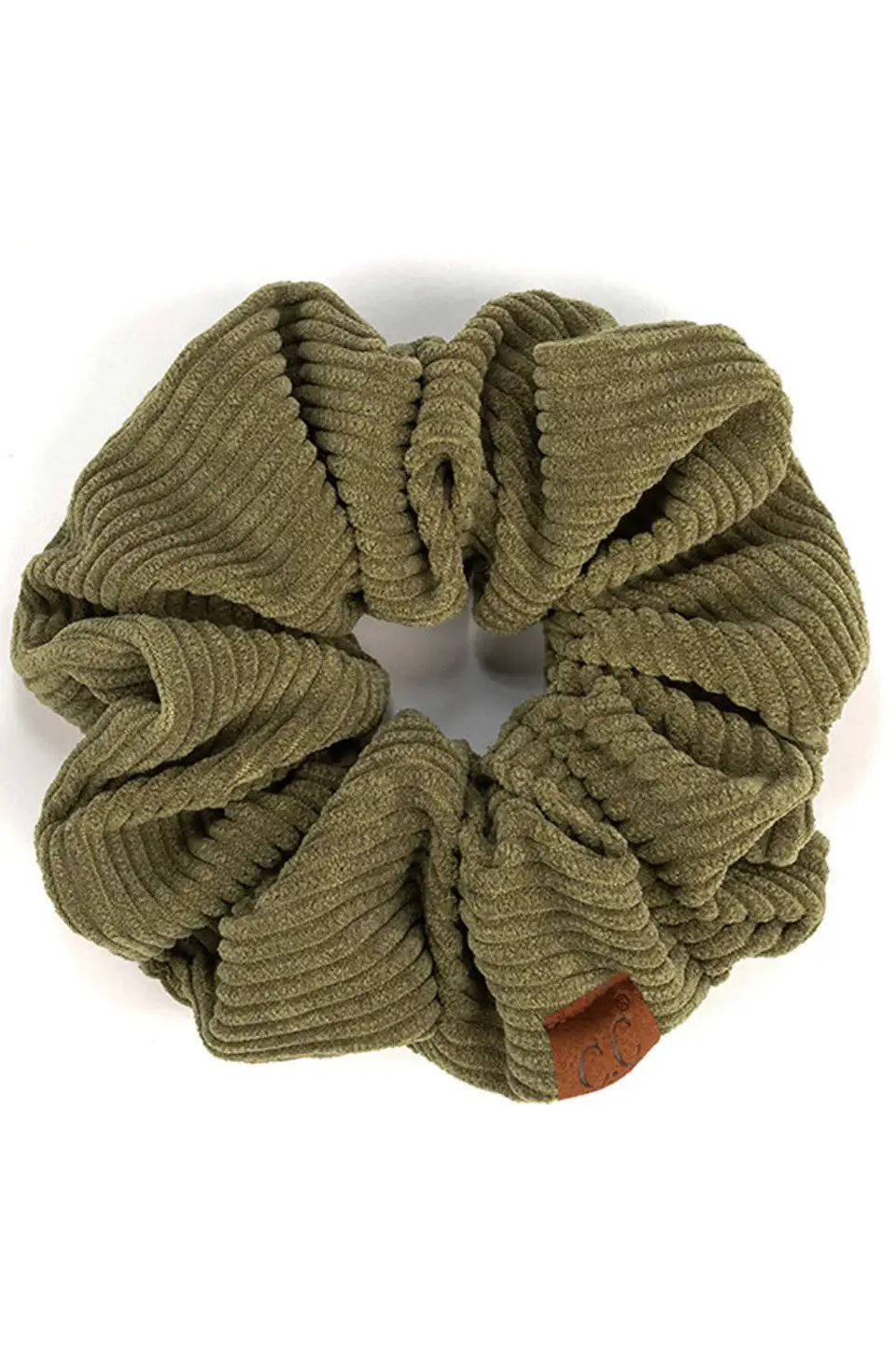 Corduroy Soft Hair Scrunchie