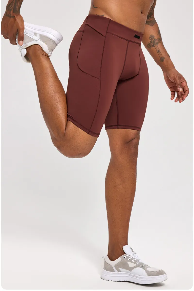 Side Pocket Lightweight Athletic Shorts