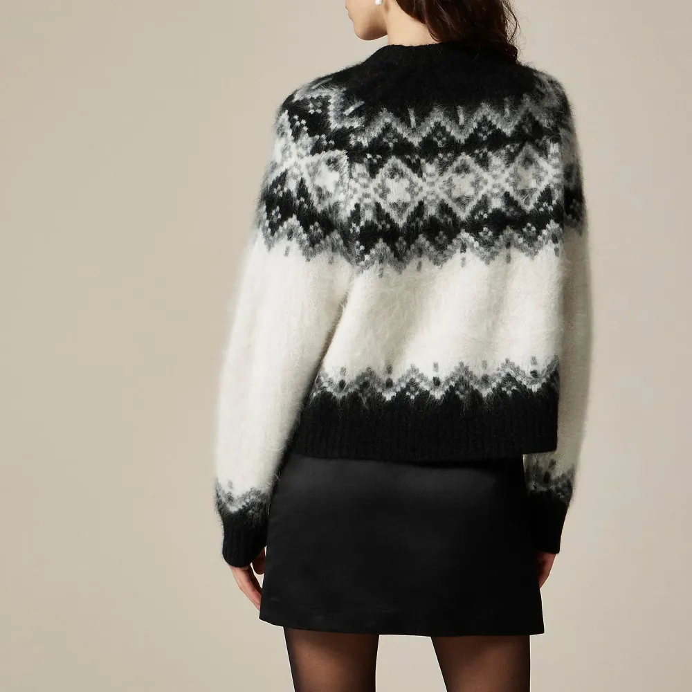 Brushed Cashmere Striped Sweaters