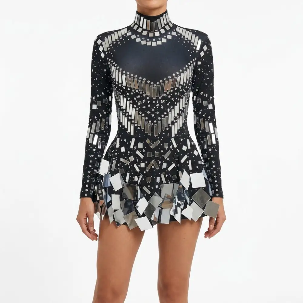 Curated Refined Women's Sequin Mini Dress