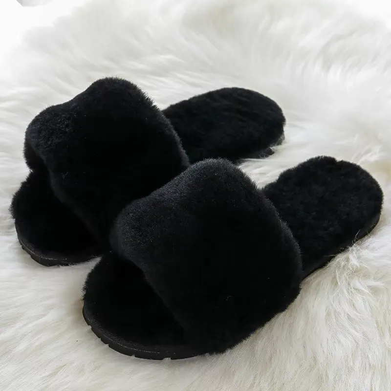 Soft Feel Plush Lined Comfort Slippers