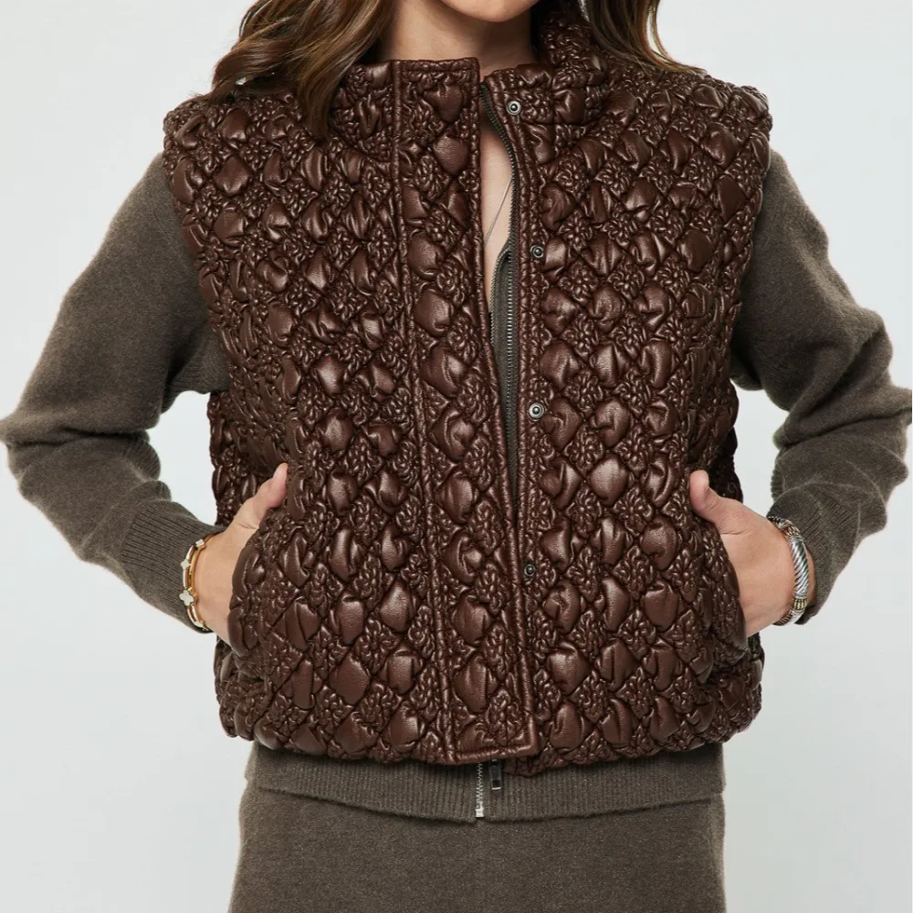 Diamond Quilted Puffer Vest