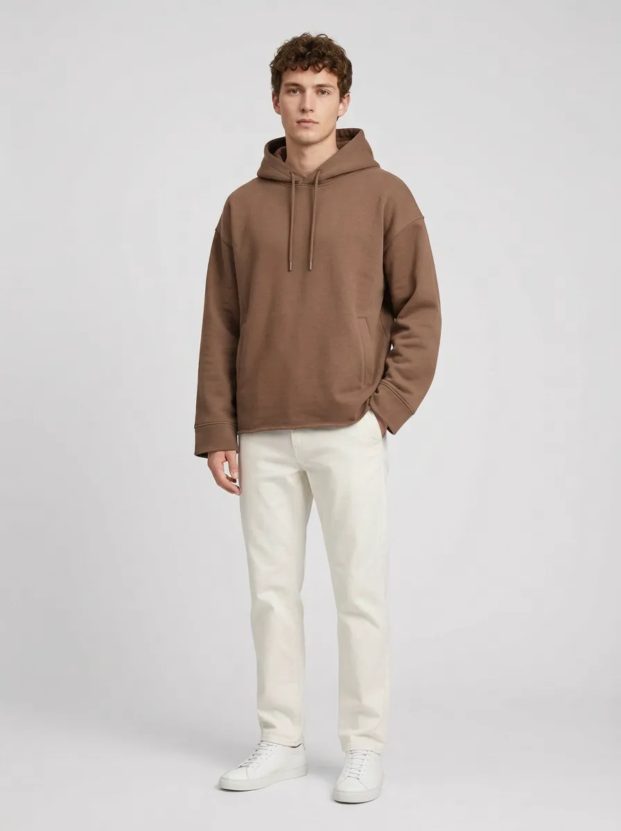 Unisex Casual Motion Hooded Sweatshirt