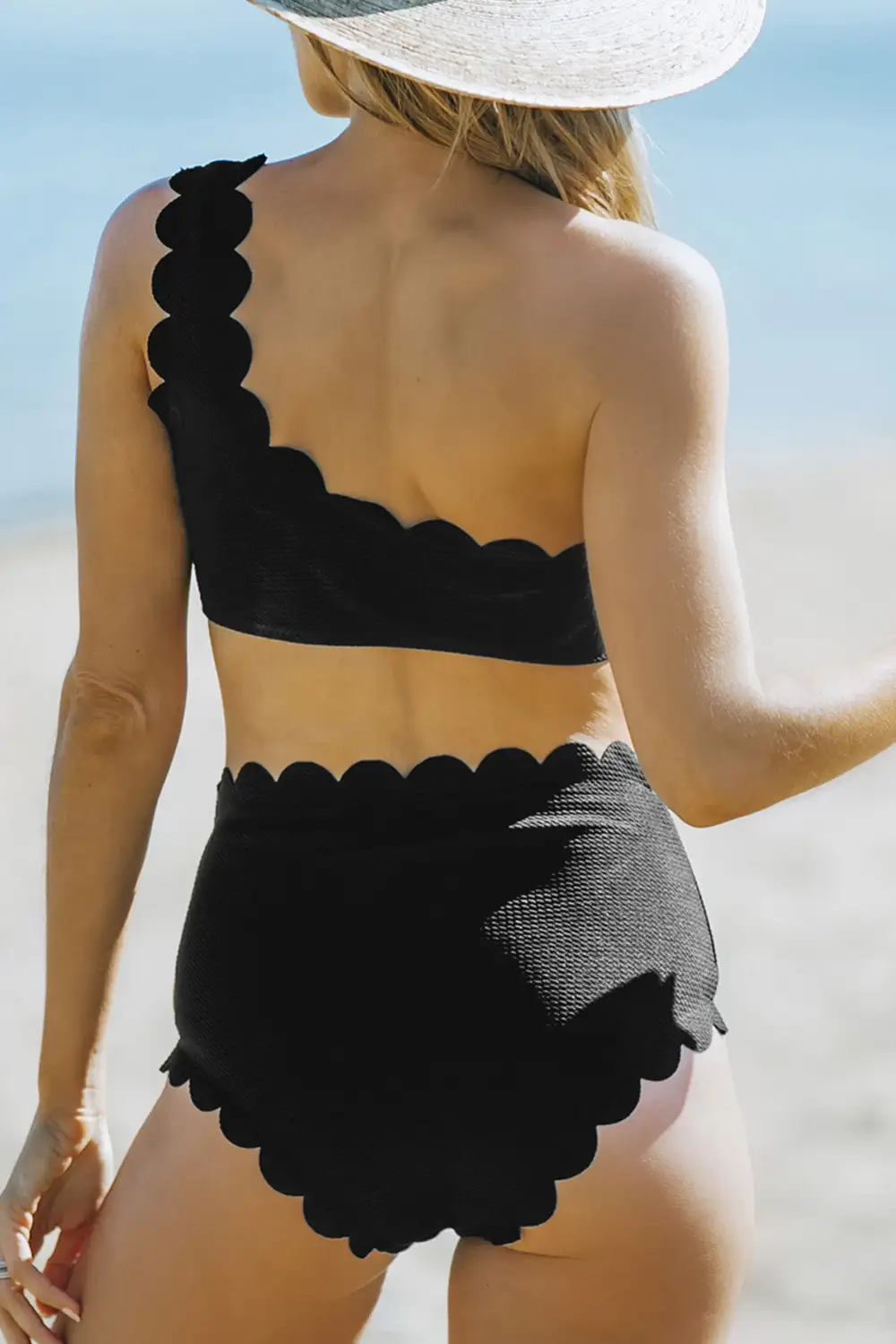 Swimwear Solid Decoration Bodycom Active Bikinis