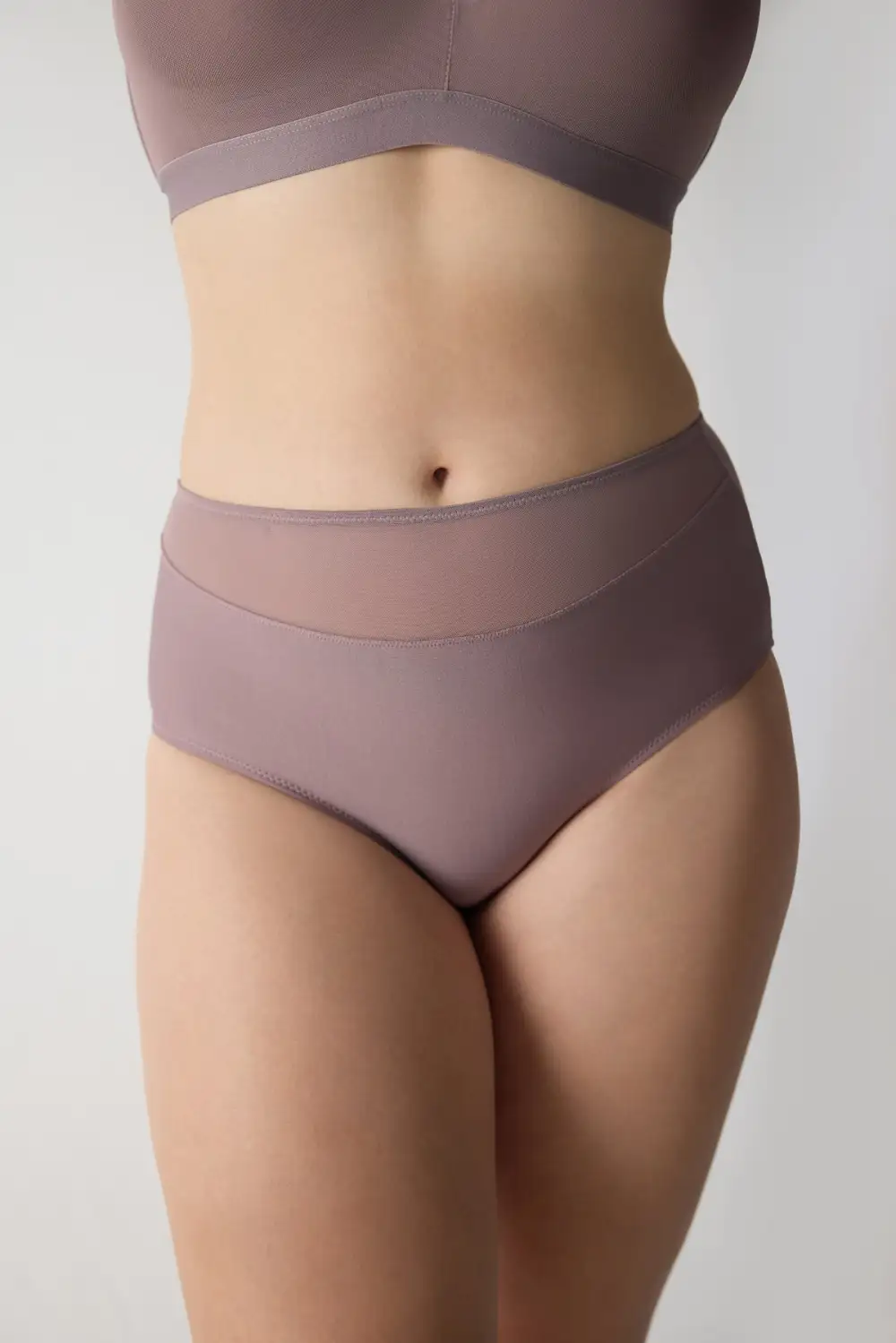 Soft High Waist Hipster Panties